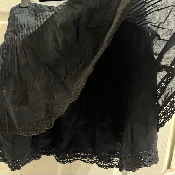 Free People Summer Nights Ruffle Layered
Black Skirt - Picture 9 of 14
